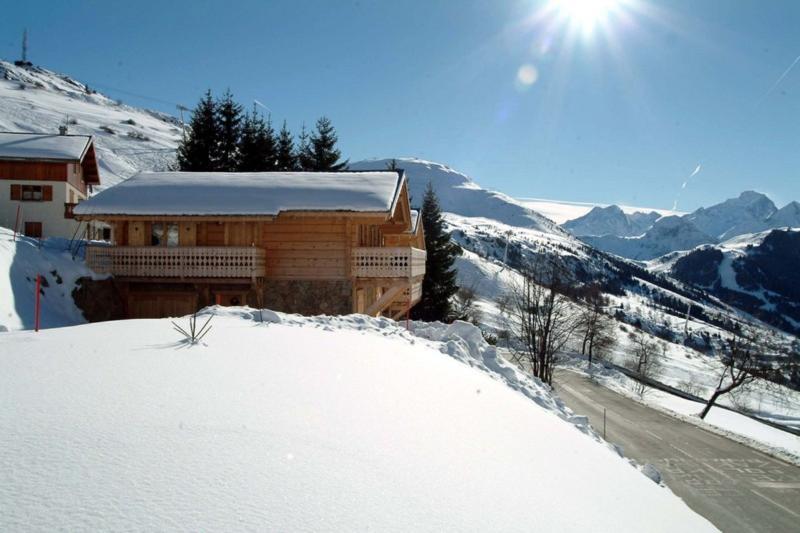 Chalet Odalys Les Sapins Alpe d'Huez Exterior photo